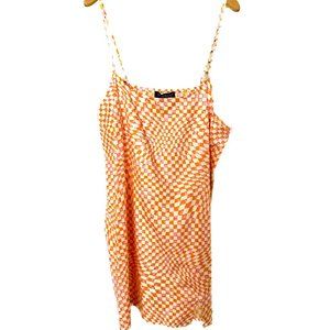 NWT Eloquii Mini Groovy MCM 70's dress Size 18